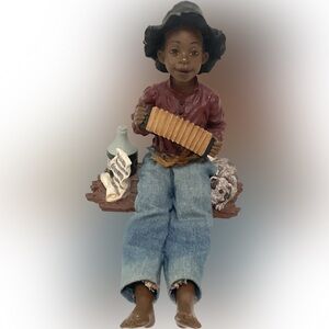 Daddy’s Figurines & Keepsakes Nick Shelf Sitter concertina 1997 County Fair